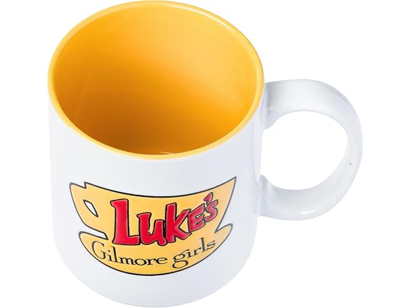 Gilmore Girls Luke's Diner Logo Wax Resist Ceramic Mug