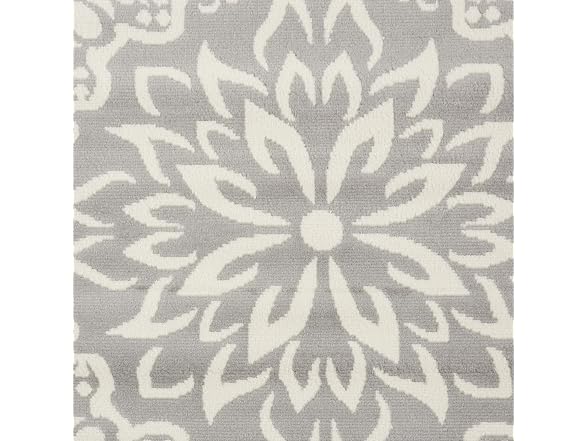 Nourison Jubilant Floral Rug 3x5 Ivory