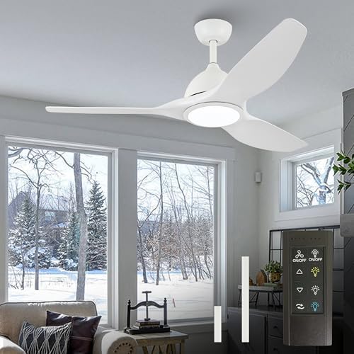 COMEFFIE VZA01A112WH-EH 52 Inch 52 Inch Ceiling Fan wi