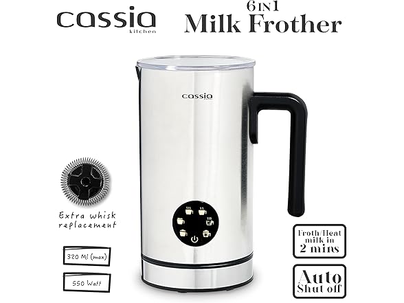 Cassia Electric Milk Frother