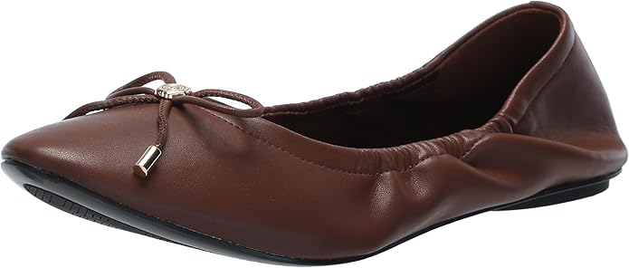 Karl Lagerfeld Women's Flat Cognac (5) - Gallery 2