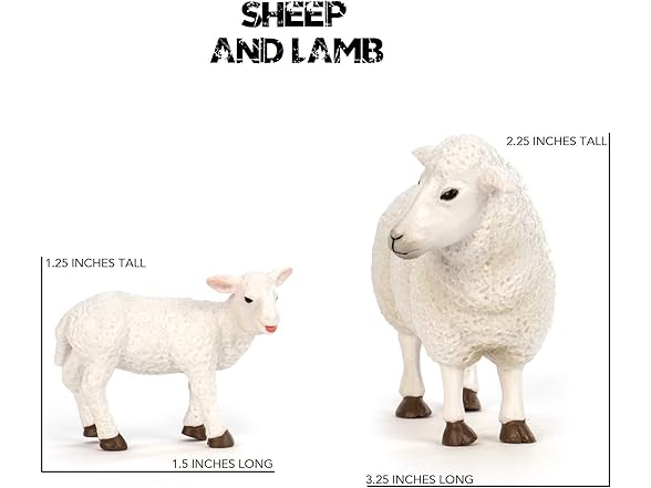 Terra by Battat Toy Farm Animals Set