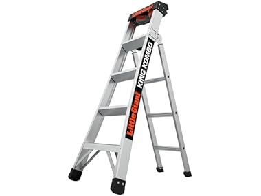 $89.99, Was $247.99, 63% Off! Little Giant Ladder 14905-001D 5'A or 8' Ext KK dealfomo
