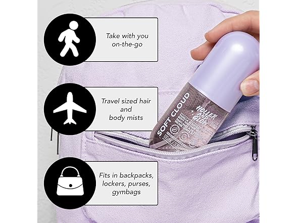 Holler&Glow Cloud Body Hair Mist