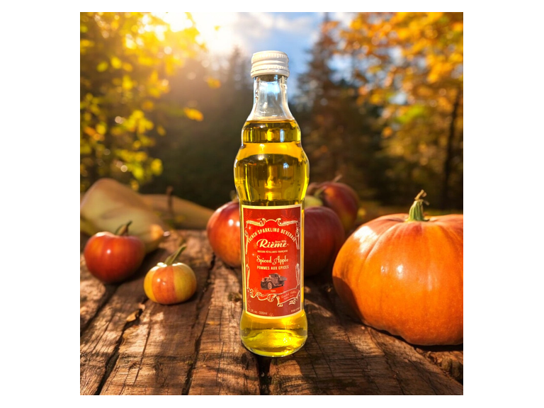 (12pk) Rieme Sparkling French Limonade, Spiced Apple (11.2oz) - Gallery 2