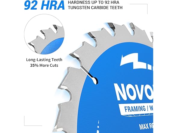 NOVORIK Circular Saw Blade, 10"