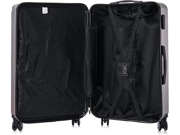Tucci Italy Avenza Hardside Travel Suitcase Set of 3