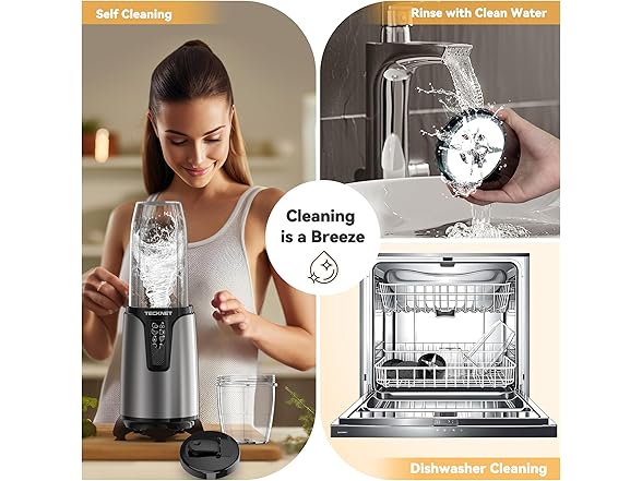 TECKNET BC1918625080009 Bullet Blender for Smoothies