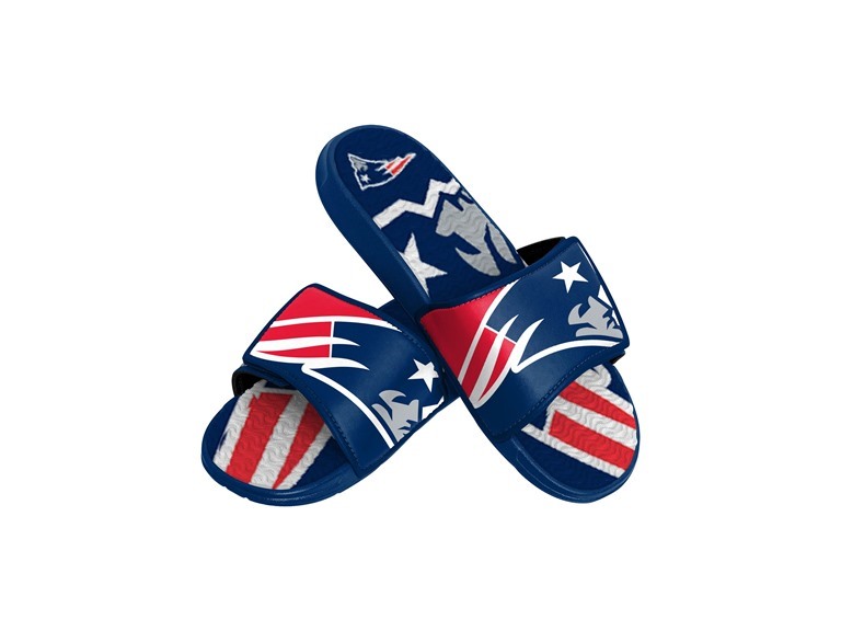 PATRIOTS Big Logo Gel Slides (XL)