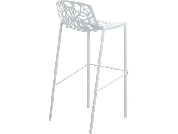 LeisureMod Devon Modern Outdoor Bar Stool