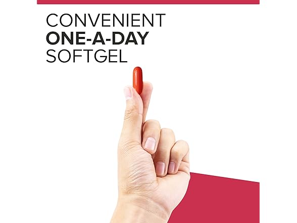 Qunol Mega Ubiquinol CoQ10 100mg, 60ct, 2pk