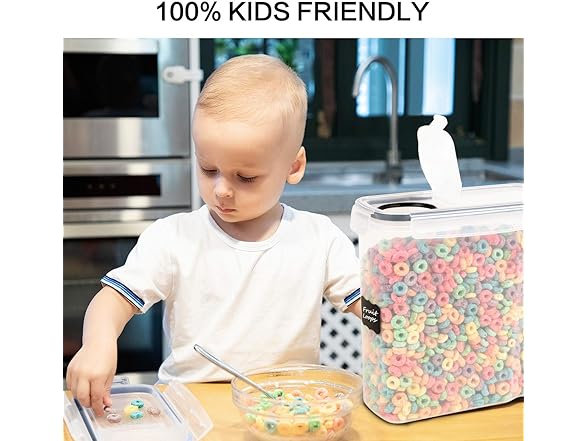 FOOYOO Cereal Containers Storage Set