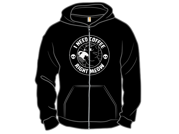 I Need Coffee Right Meow