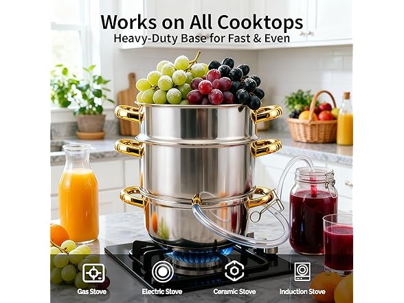 MCY Steam Juicer Extractor 5Qt