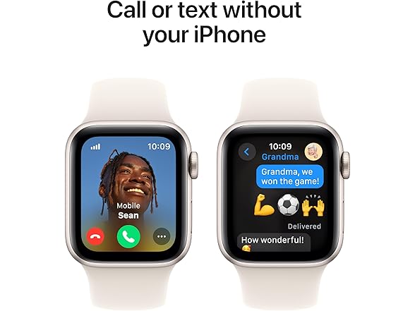 (NEW) Apple Watch SE (2nd Gen) [GPS + Cellular] Smartwatch (White Box)