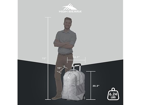 High Sierra Powerglide Pro, Silver Heather