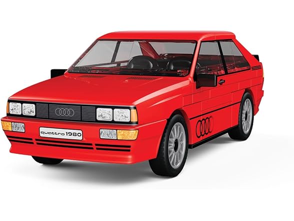COBI Audi Quattro 1980, Red, 79 Pieces | Officially Licensed