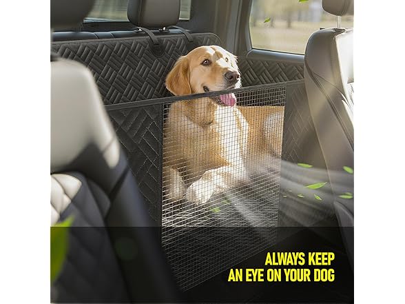 Dog Car Seat Cover for Back Seat