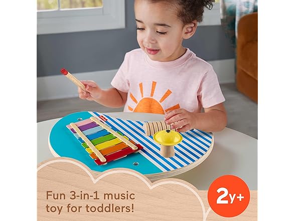 Fisher-Price Wood Toy Musical Table