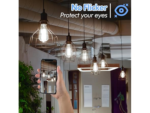 Dimmable ST58 Antique Clear Vintage Edison LED Bulbs