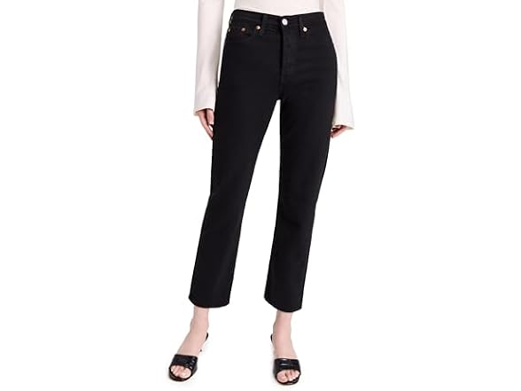 Levi's Women (30) Wedgie Icon Jeans Black Heart