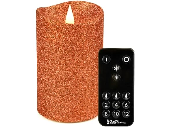 Softflame Softflame Real Wax Flameless LED Candles with Rem