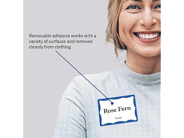 Avery Customizable Name Tags, Pack of 100