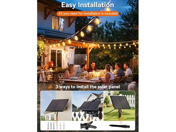 Brightever ST38 36FT Solar String Light