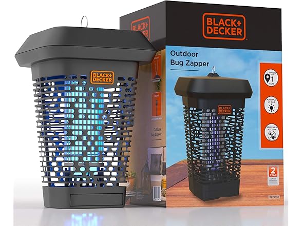 BLACK+DECKER Bug Zapper- Mosquito Repellent