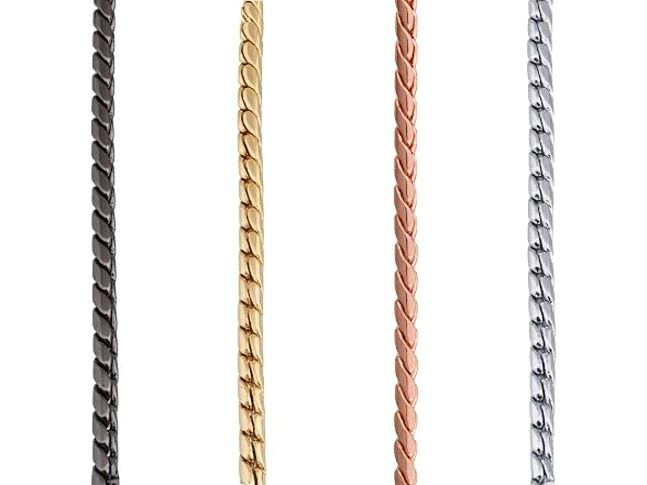 Alvalley Metal Chain Dog Show Collar Slip