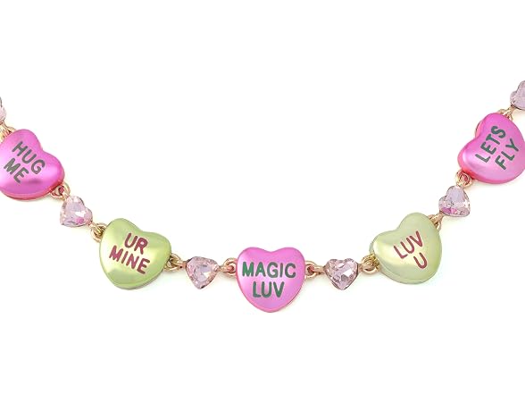 Betsey Johnson Women's Sweetheart Collar Necklace