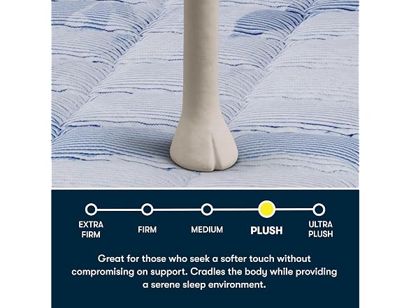 Serta Five Star Mattress Tranquility 16-Inch Plush Pillow Top