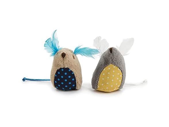 SmartyKat 2-Ct Mouse Mates Catnip Toys