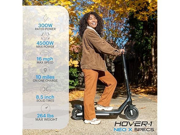 Hover-1 Neo X Foldable E-Scooter 15 mph