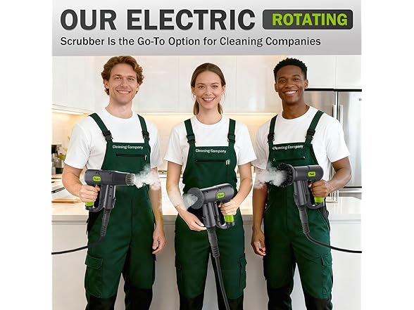 Phueut 10-in-1 Electric Spin Scrubber