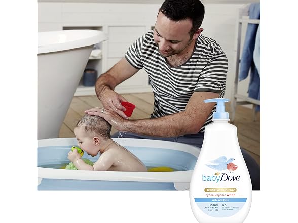 Baby Dove Sensitive Skin Care Baby Wash Baby Bath