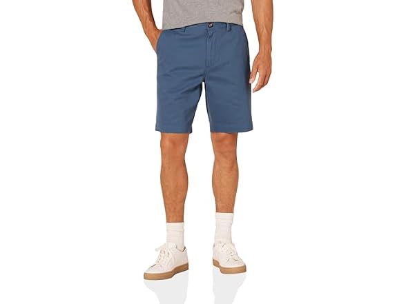 Amazon Essentials Men Slim-Fit 9" Cotton Shorts