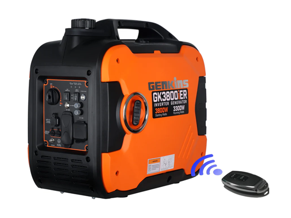 Genkins GK3800iER 3800 Watt Portable Inveter Generator