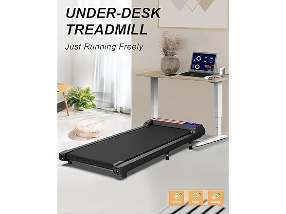 UPREIGN 3 in 1 Treadmill, Under Desk