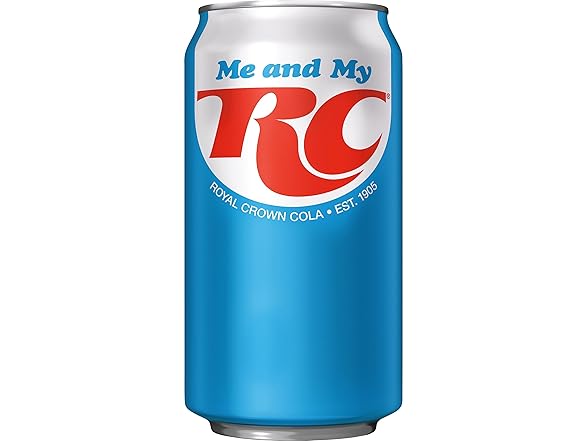 RC Cola Soda, 12 fl oz cans, 12 pack