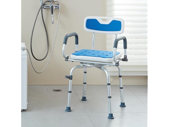 VEVOR Swivel Shower Chair 360 Degree