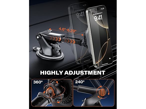 A2C MagSafe Car Mount Charger