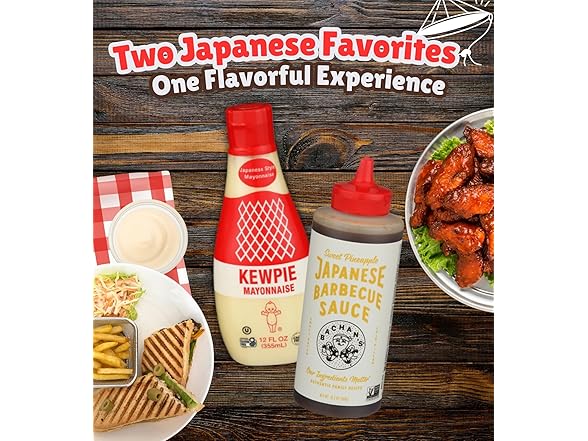 4 Item Set- Mayonnaise + BBQ Sauce + Ramen