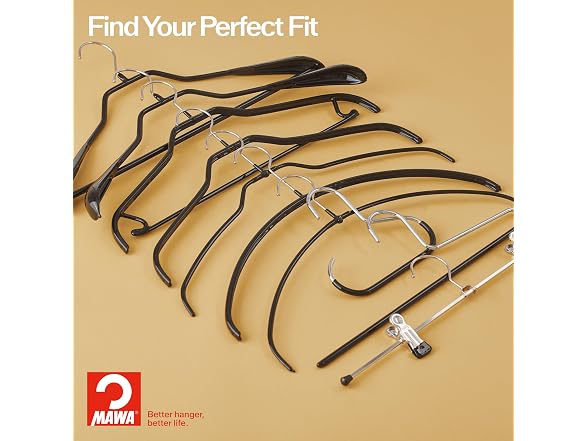 Non-Slip Metal Clothing Hanger for Suits
