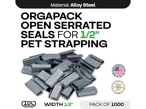 IDL Packaging Orgapack Open Serrated