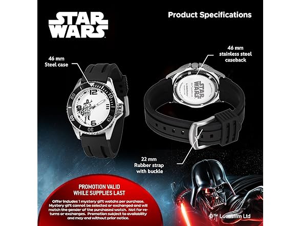 Disney Star Wars Mandalorian Watch Mens