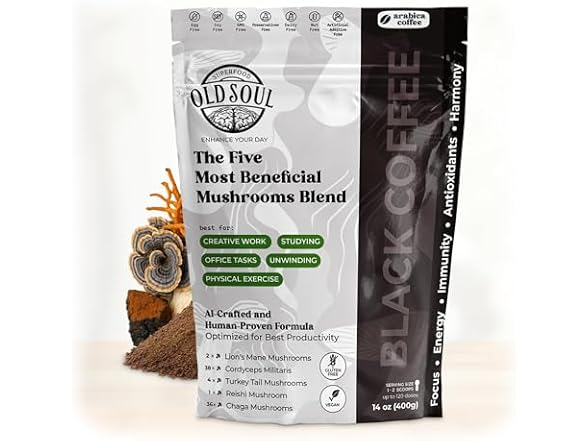 OldSoul Mushroom Coffee 14oz
