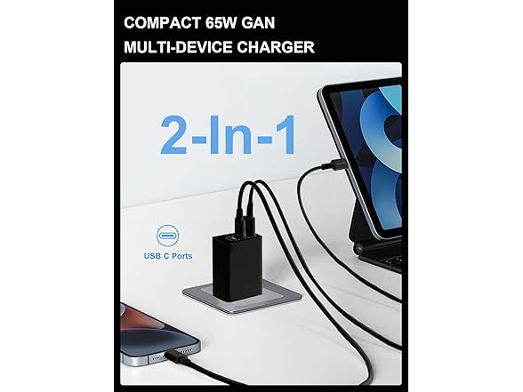 HKyoriyoi USB C Charger Block