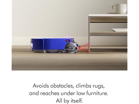 Dyson 304619-01 Robot Vacuum 12 Cleaning Path Purple