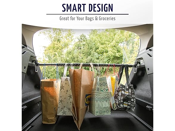 Zone Tech HA0007 Car Expandable Clothes Hanger Bar 